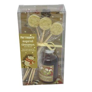 Pier 1 Imports Sugared Cinnamon Reed Diffuser Gift Set – NIB Holiday Gingerbread